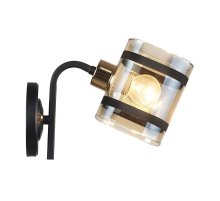Бра IMEX MD.4060-1-W BK+FGD