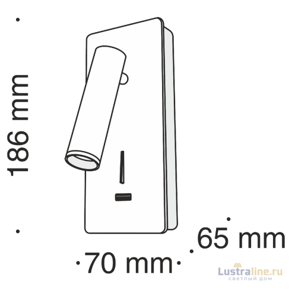 Бра Maytoni Mirax C041WL-L3B3K