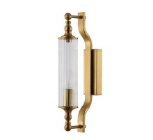 Бра Crystal Lux Tomas AP1 Brass