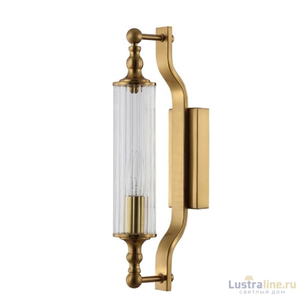 Бра Crystal Lux Tomas AP1 Brass