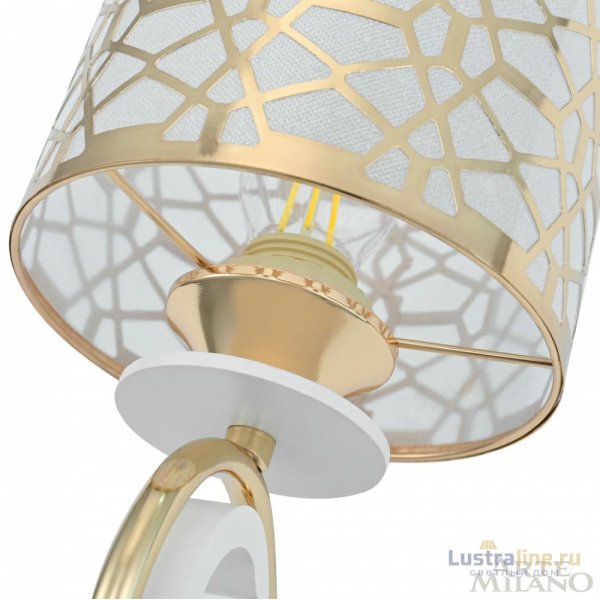 Бра Arte Milano Florentia-1237 301237/1W Wh/Gd Бра Arte Milano Florentia-1237 301237/1W Wh/Gd