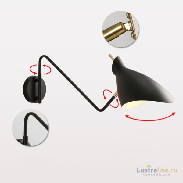 Бра ImperiumLoft Hannover 224041-23 Бра ImperiumLoft Hannover 224041-23