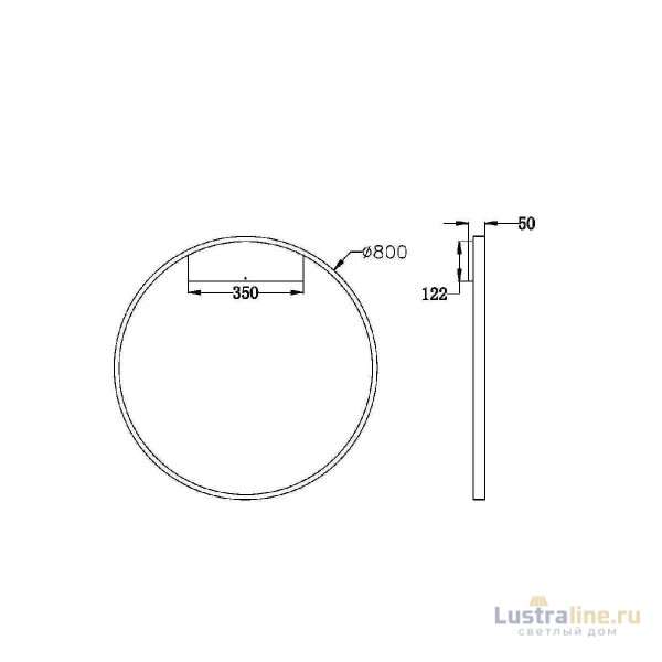 Бра Maytoni Rim MOD058WL-L50B3K