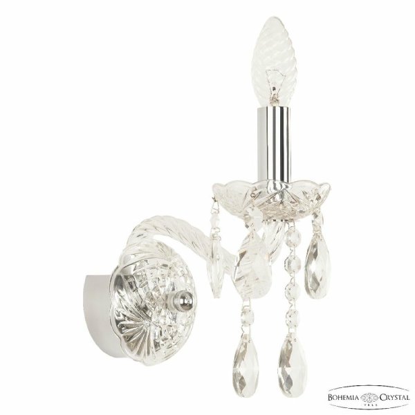Бра Bohemia Ivele Crystal 107B/1/141 Ni