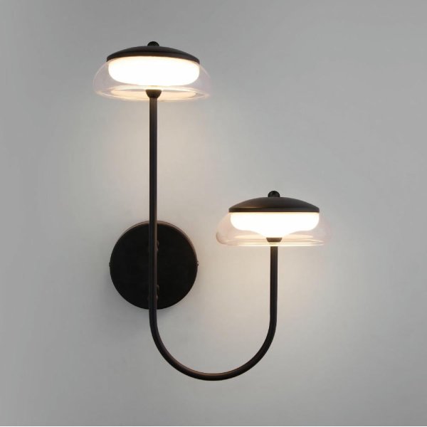 Бра Eurosvet Fungo 50388/2 LED черный a068860