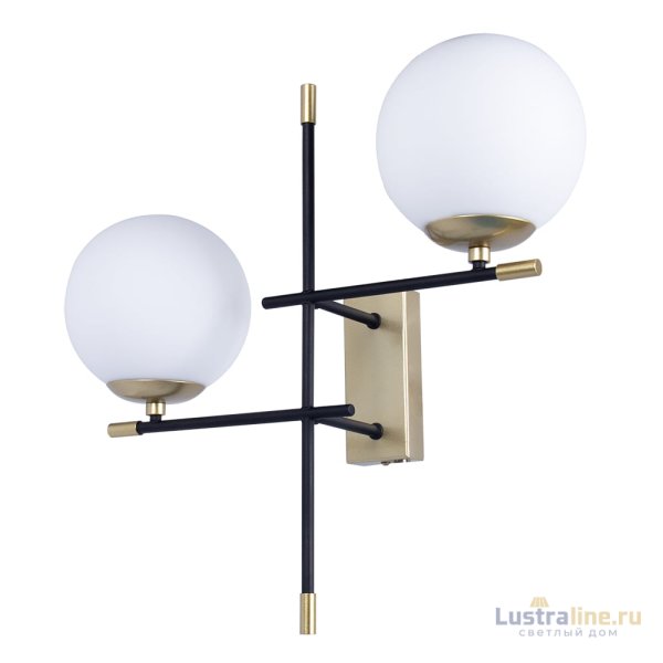 Бра Arte Lamp Arkab A2225AP-2BK