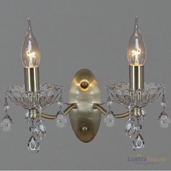 Бра Illumico IL0265-2WSQ-24 AB CASTOR Бра Illumico IL0265-2WSQ-24 AB CASTOR
