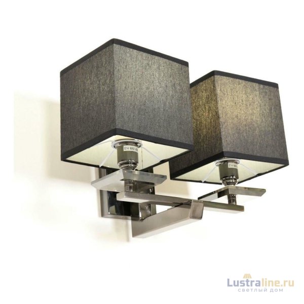 Бра Lumina Deco Flianelo LDW 1248-2 BK Бра Lumina Deco Flianelo LDW 1248-2 BK