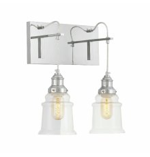 Бра Lumina Deco Moletti LDW 6844-2 CHR+PR