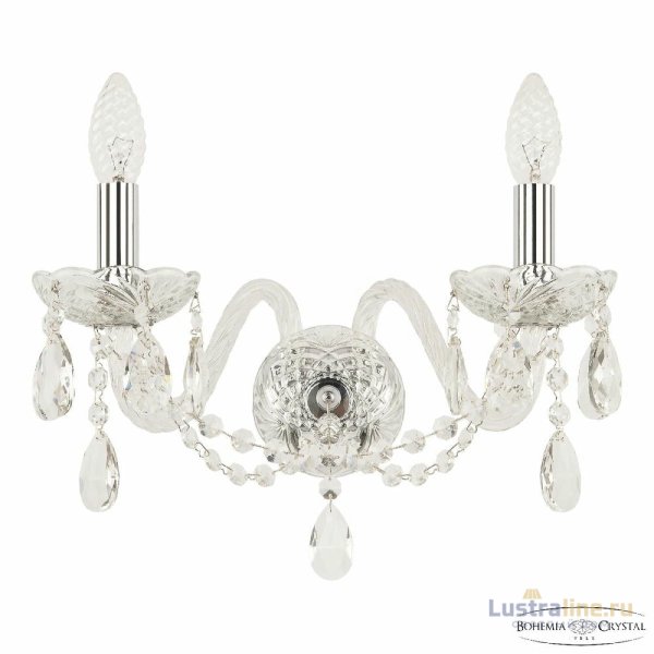 Бра Bohemia Ivele Crystal 116B/2/165 Ni Бра Bohemia Ivele Crystal 116B/2/165 Ni