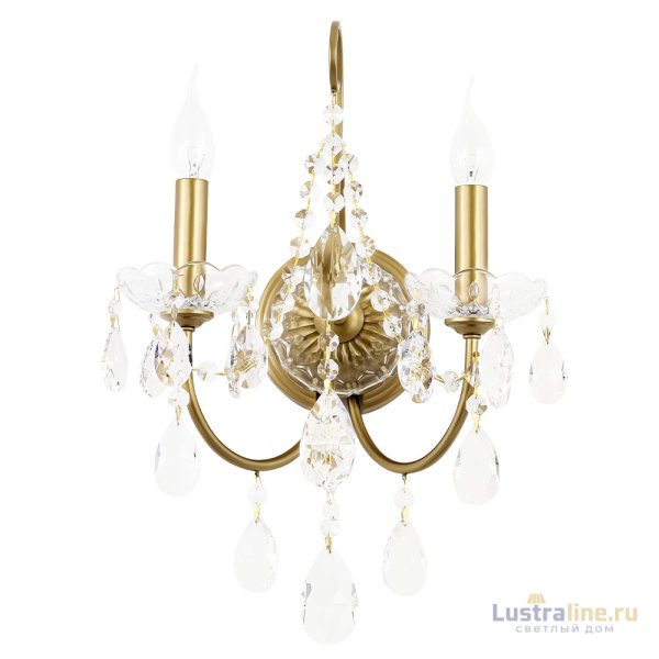 Бра Crystal Lux ODELIS AP2 GOLD Бра Crystal Lux ODELIS AP2 GOLD