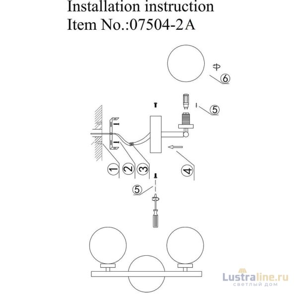 Бра Kink Light Сида 07504-2,37 Бра Kink Light Сида 07504-2,37