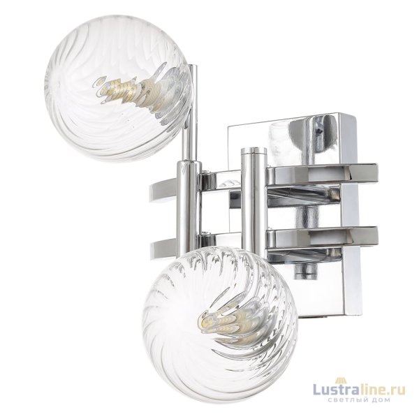 Бра Crystal Lux LUXURY AP2 CHROME Бра Crystal Lux LUXURY AP2 CHROME