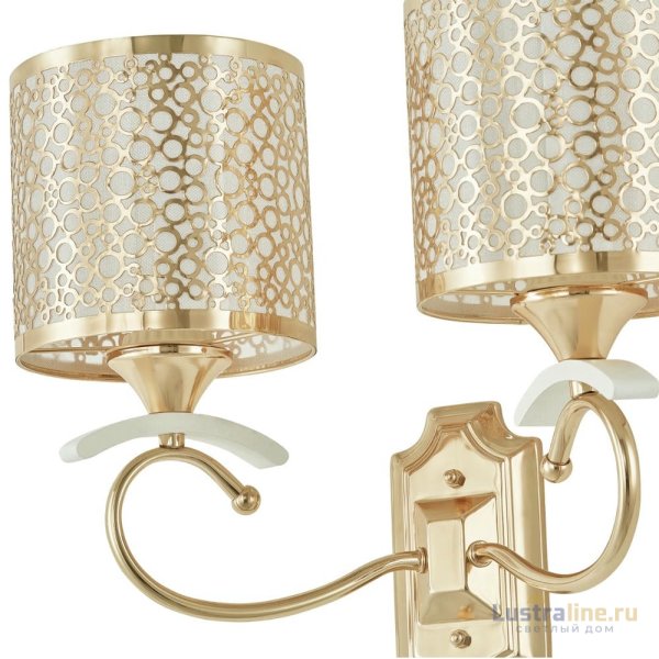 Бра Arte Milano Florentia-9787 309787/2W Wh/Gd