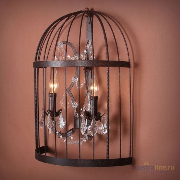 Бра LOFT IT Vintage birdcage Loft1891W Бра LOFT IT Vintage birdcage Loft1891W