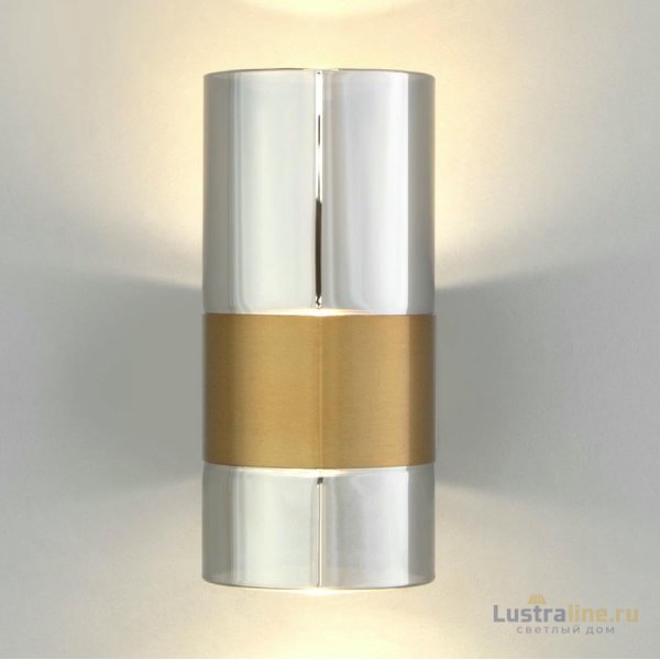 Настенный светильник Eurosvet Watford 40021/1 LED латунь/дымчатый a062084