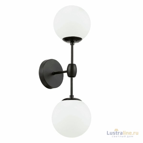 Бра Lumina Deco Zodiak LDW 6001-2 BK+WT