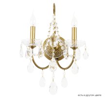 Бра Crystal Lux ODELIS AP2 GOLD