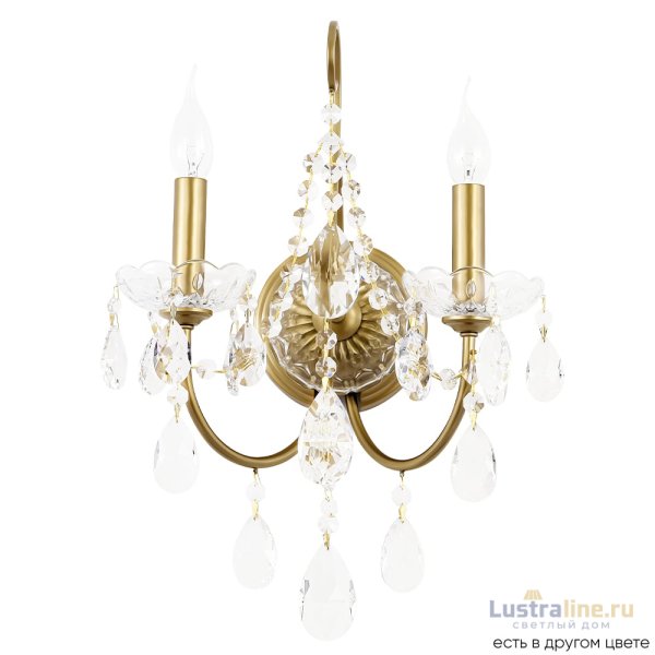 Бра Crystal Lux ODELIS AP2 GOLD Бра Crystal Lux ODELIS AP2 GOLD