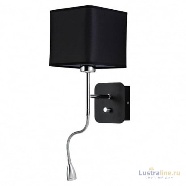 Бра Crystal Lux Paco AP2 Chrome/Black