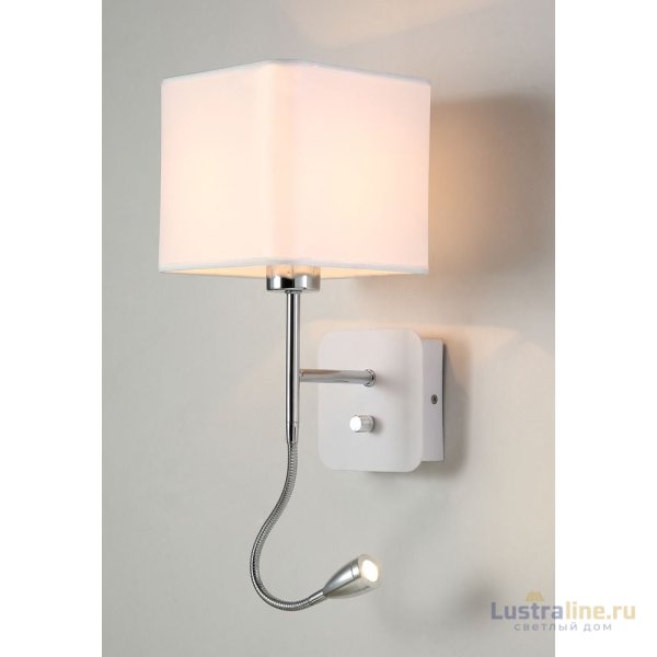 Бра Crystal Lux Paco AP2 Chrome/White Бра Crystal Lux Paco AP2 Chrome/White