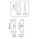 Бра Lightstar Punto 807624