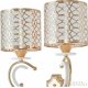 Бра Arte Milano Florentia-1237 301237/2W Wh/Gd