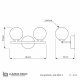Бра Lumina Deco Marsiada LDW 6033-2 MD