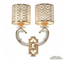 Бра Arte Milano Florentia-1237 301237/2W Wh/Gd