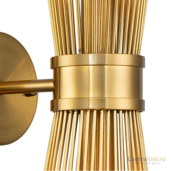 Бра Delight Collection Romeo KM1239W-2 brass