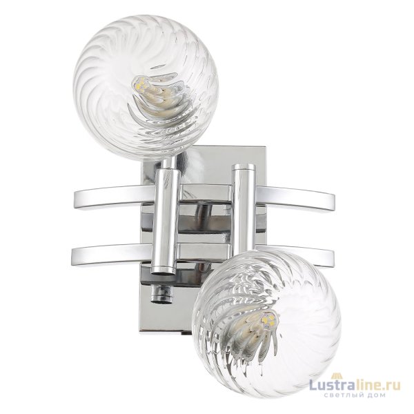 Бра Crystal Lux LUXURY AP2 CHROME Бра Crystal Lux LUXURY AP2 CHROME