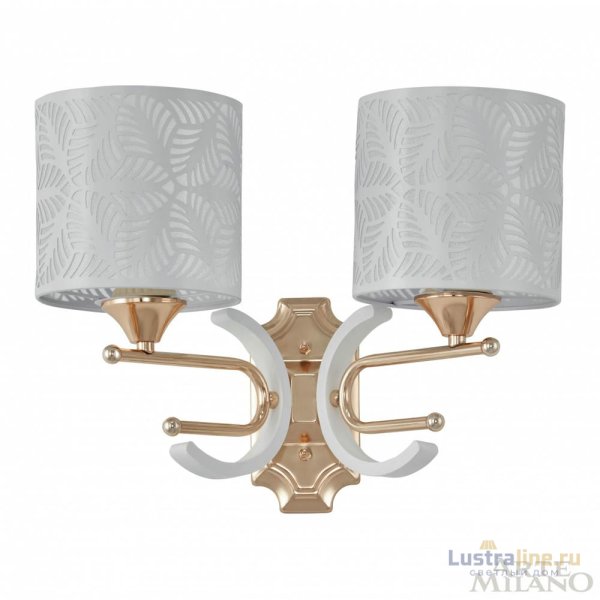 Бра Arte Milano Florentia-2097 302097/2W Wh/Gd Бра Arte Milano Florentia-2097 302097/2W Wh/Gd