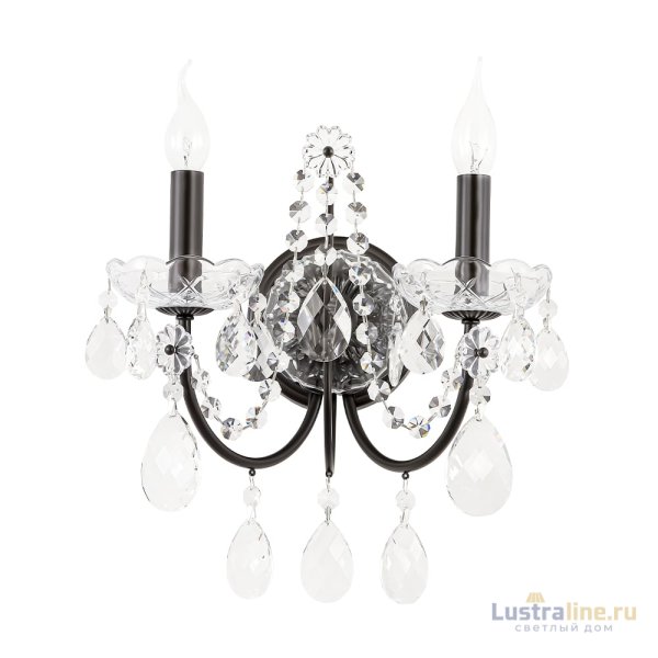 Бра Crystal Lux ODELIS AP2 BROWN