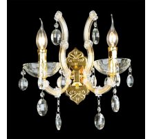 Бра Crystal Lux Hollywood AP2 Gold