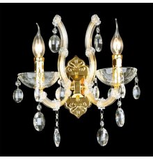 Бра Crystal Lux Hollywood AP2 Gold