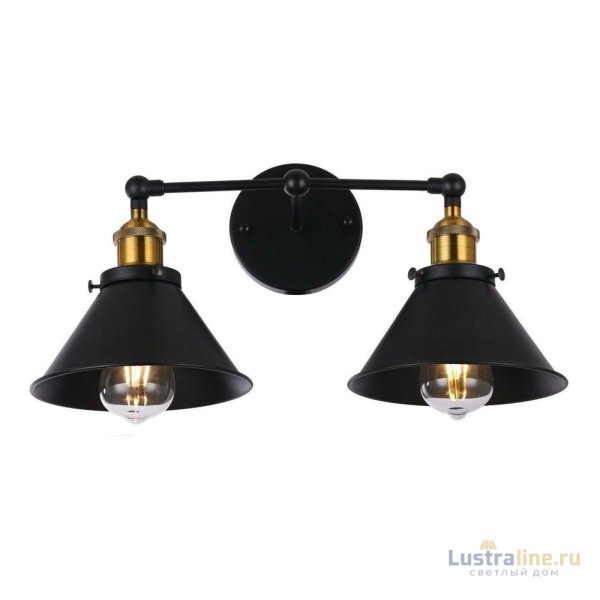 Бра Lumina Deco Gubi LDW B018-2 BK