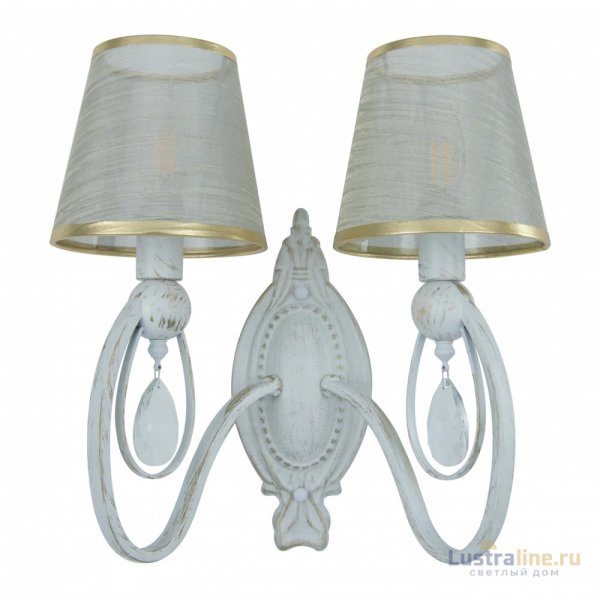 Бра Arte Milano 347203/2W WT+G Бра Arte Milano 347203/2W WT+G