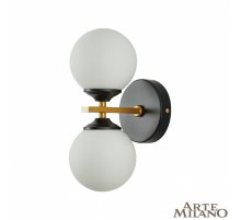 Бра Arte Milano 271580/2B BK/GD