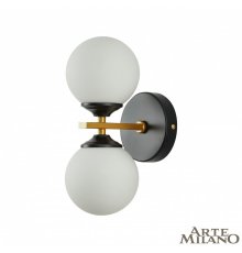 Бра Arte Milano 271580/2B BK/GD