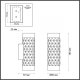 Бра Odeon Light Ad Astrum 4286/2W