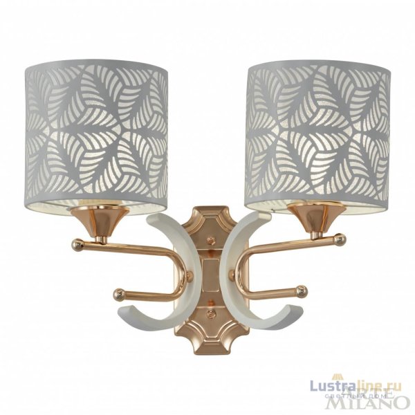 Бра Arte Milano Florentia-2097 302097/2W Wh/Gd Бра Arte Milano Florentia-2097 302097/2W Wh/Gd