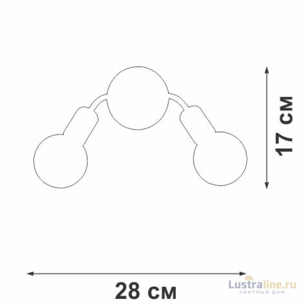 Бра Vitaluce V3927-1/2A Бра Vitaluce V3927-1/2A