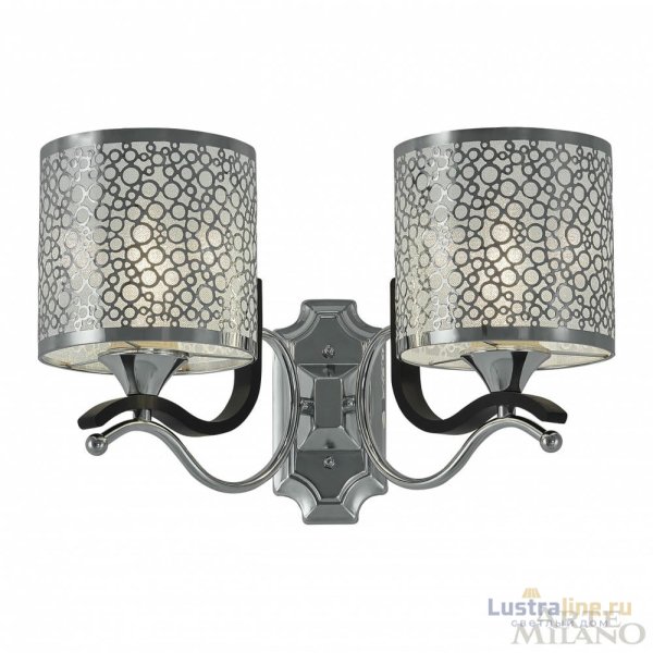 Бра Arte Milano Florentia-6787 306787/2W Bk/Ni Бра Arte Milano Florentia-6787 306787/2W Bk/Ni