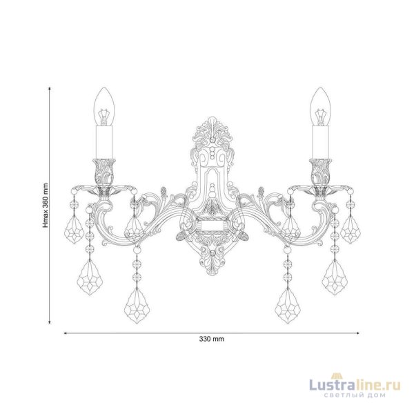 Бра Lucia Tucci Barletta W122.2 Cream White