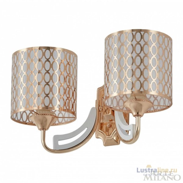 Бра Arte Milano Florentia-3387 303387/2W Wh/Gd Бра Arte Milano Florentia-3387 303387/2W Wh/Gd