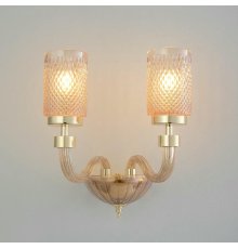 Бра Crystal Lux SILVESTRO AP2 AMBER
