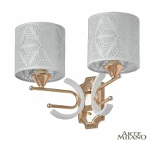 Бра Arte Milano Florentia-2097 302097/2W Wh/Gd
