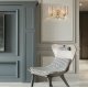 Бра Arte Milano Florentia-3387 303387/2W Wh/Gd