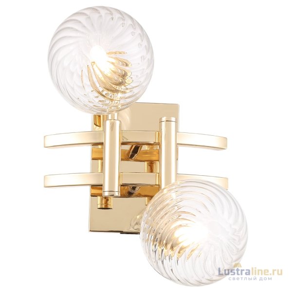 Бра Crystal Lux LUXURY AP2 GOLD