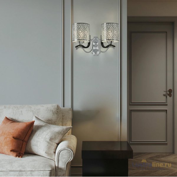 Бра Arte Milano Florentia-6787 306787/2W Bk/Ni Бра Arte Milano Florentia-6787 306787/2W Bk/Ni